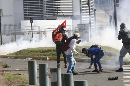 El enfrentamiento se inició en la tarde. Después de que en la mañana se dio una tregua.