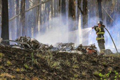 Tres personas mueren carbonizadas en accidente aéreo en Brasil