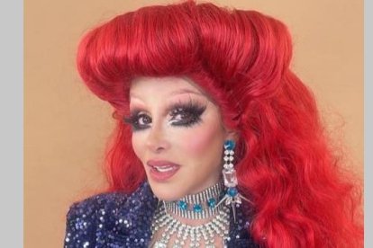 la actriz mexicana Lucía Méndez se convirtió en Drag Queen