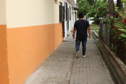 En este callejón de Sauces 3 ‘cazaron’ a Peter Daniel Bravo Calle.