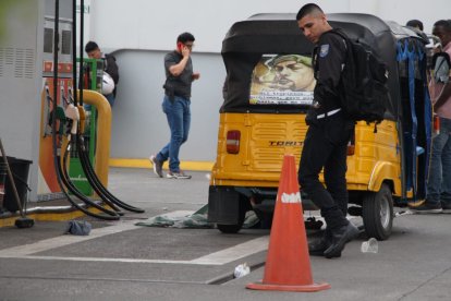 En el sitio se encontró aproximadamente cuatro indicios balísticos.