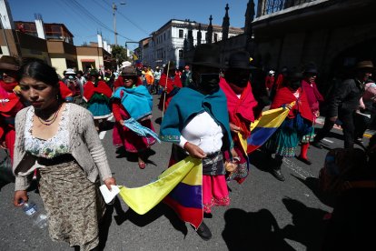 La Conaie exigió respeto para su "máximo líder" después de que el presidente Lasso anunciara en un mensaje a la nación que el Ejecutivo.
