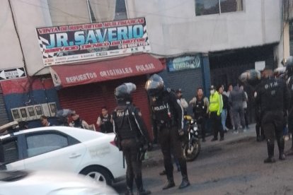 El crimen ocurrió en un taller de motos de la Ferroviaria, en el sur de Quito.