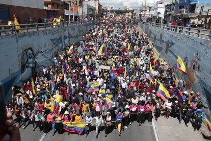 No se registraron incidentes ni hubo enfrentamientos con la Policía Nacional.