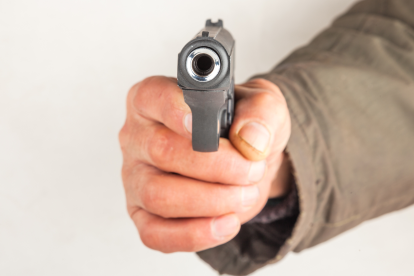 Los delincuentes le dispararon directamente.