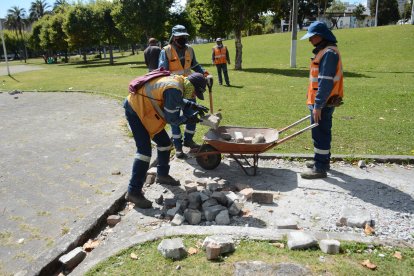 El Ejido, El Arbolito y La Alameda fueron los parques más afectados en las protestas.