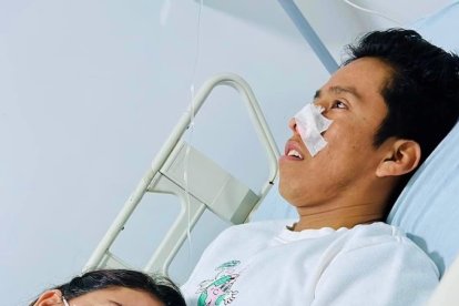 El funcionario se recupera de sus heridas.