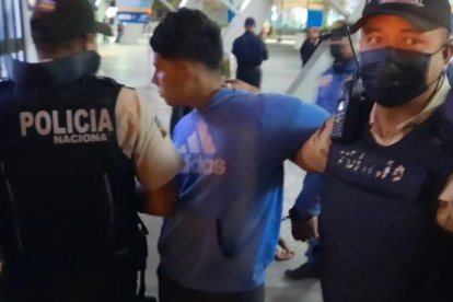 Los detenidos fueron puestos a ordenes de las autoridades.