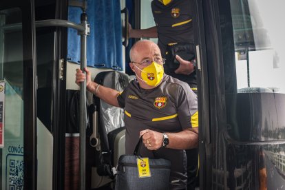 Jorge Célico, DT de Barcelona embarcado en el sueño de la segunda etapa.