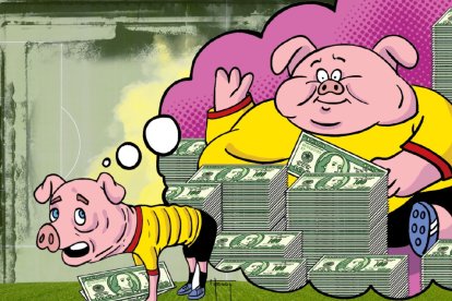 Barcelona y sus perdidas por eliminaciones de tres torneos.