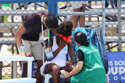 La campeona sudamericana tenía grandes expectativas en el partido por la medalla.