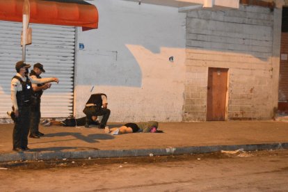 La Parcerita y Condorito quedaron en el piso. Ella murió ahí mismo; él se recupera en un hospital.