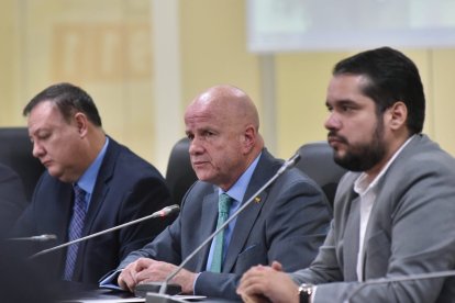 Reunión. Autoridades dieron información sobre la situación epidemiológica del país tras la detección del primer caso de viruela del mono.