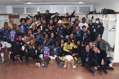 Toda la alegría de Independiente del Valle en su festejo