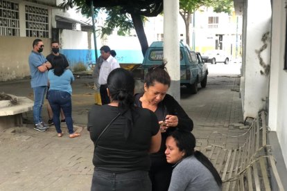 Juana Barco escuchó la nota de voz y corrió para ver a su hijo.