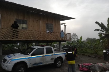 En un operativo realizado en una hacienda del cantón Buena Fe, apresaron al adolescente implicado con organizaciones delictivas.