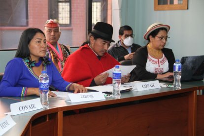 El 7 de julio se definió la hoja de trabajo de las diez mesas temáticas entre el Gobierno y la Conaie.