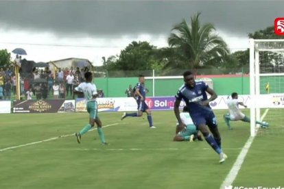 Emelec anotó un gol, pero no subió el marcador.