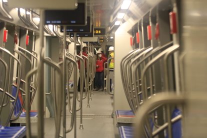 La obra civil tiene el 99,4 % de avance. Faltan algunos detalles.