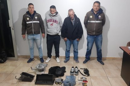 Los sujetos ya están a órdenes a las autoridades.