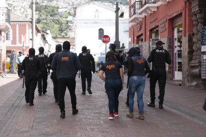En el Centro Histórico se realizan operativos  constantes. Allí se registran más enfrentamientos.