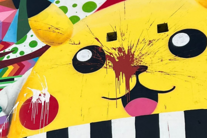 El mural  fue inaugurado por el Municipio en mayo pasado para conmemorar el Bicentenario de la Batalla de Pichincha.