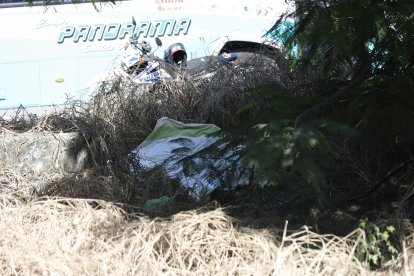 El cuerpo fue encontrado a pocos metros de la vía.