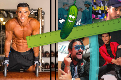 Famosos opinan sobre el engrosameinto del pene de Cristiano Ronaldo.