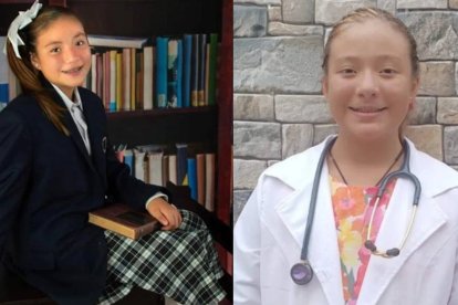 La pequeña desea convertirse en cirujana cardiovascular en la Universidad de Massachusetts, Estados Unidos.