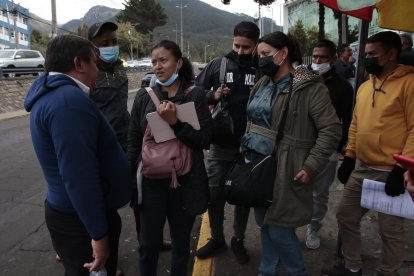 Los dirigentes de la cooperativa  Putumayo se reunieron con los familiares de las víctimas.