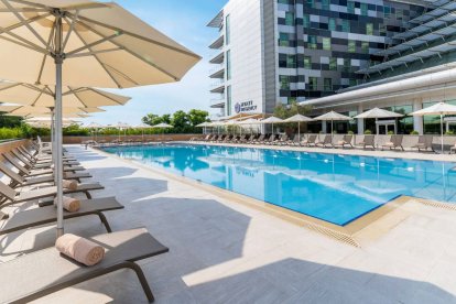 El Hyatt Oryx Regency está entre los mejores hoteles de Catar y cuenta con modernas instalaciones.