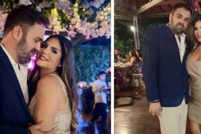 Sofía Caiche y su esposo Tihomir Tihomirov se casaron en el Registro Civil de la Martha de Roldós