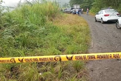 Los hallazgos se hicieron a unos 300 metros de la ribera del río Esmeraldas.