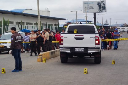Siete indicios balísticos se levantaron en el lugar del hecho.