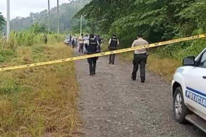 Por la antigua carretera hacia San Mateo, localizaron a los hombres asesinados.