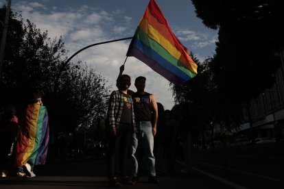 Nicolás Vacacela y Fausto Bedoya han luchado contra la discriminación desde que se hicieron novios hace 4 años.