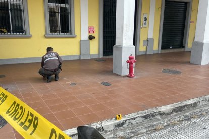 El hecho violento se registró en las calles Eloy Alfaro y Letamendi.