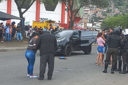 El ataque ocurrió en la dinámica zona comercial de Portoviejo, frente al estadio Reales Tamarindos.