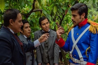 Efraín Ruales interpretó al militar peruano Gregorio Escobedo en la película