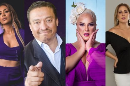 Personajes de TV en la polítivca