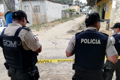 En el sitio, agentes policiales encontraron tres indicios balísticos.