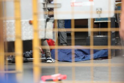 Joffre Ariel Coronel Muñoz fue  acribillado cuando llegó a un taller a cambiar las llantas de su vehículo.