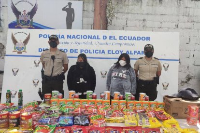 Las detenidas registran varios antecedentes penales.