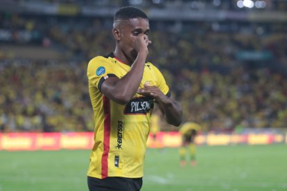 El delantero ecuatoriano Fidel Martínez ha marcado cuatro tantos en cinco partidos.