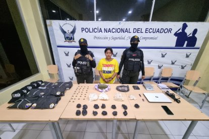 La Policía logró la captura a partir de información reservada.