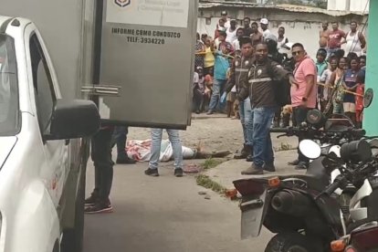 La víctima fue un joven de aproximadamente 22 años.