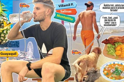 ¡Javier Burrai se va... acostumbrando!