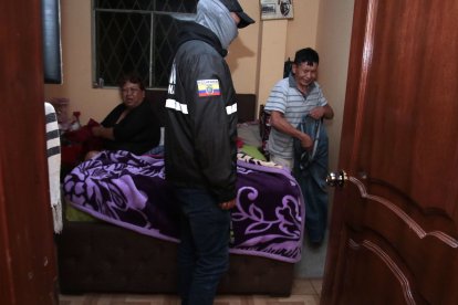 Los presuntos cabecillas de la banda fueron los primeros detenidos en el operativo.