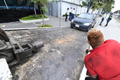 El automotor se encontraba dos días fuera del sitio.