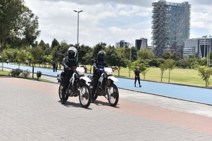 En el parque se han desplegado 50 uniformados por la inseguridad.
